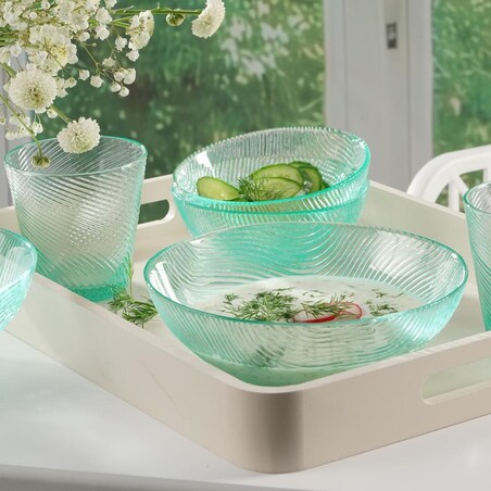 VILLA ITALIA Szklanka morska 280 ml TWIST