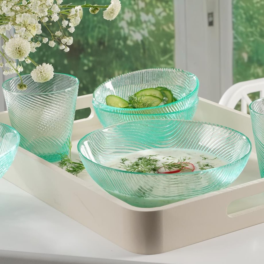 VILLA ITALIA Szklanka morska 280 ml TWIST