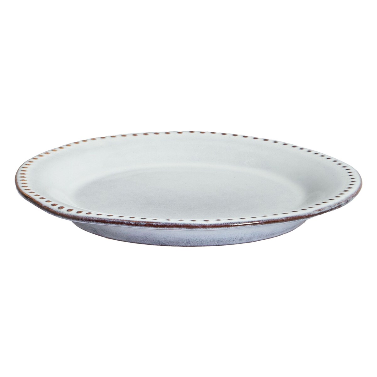 Zastawa stołowa 24-częściowa CHERVIL Kamionka Błękitny Niebieski