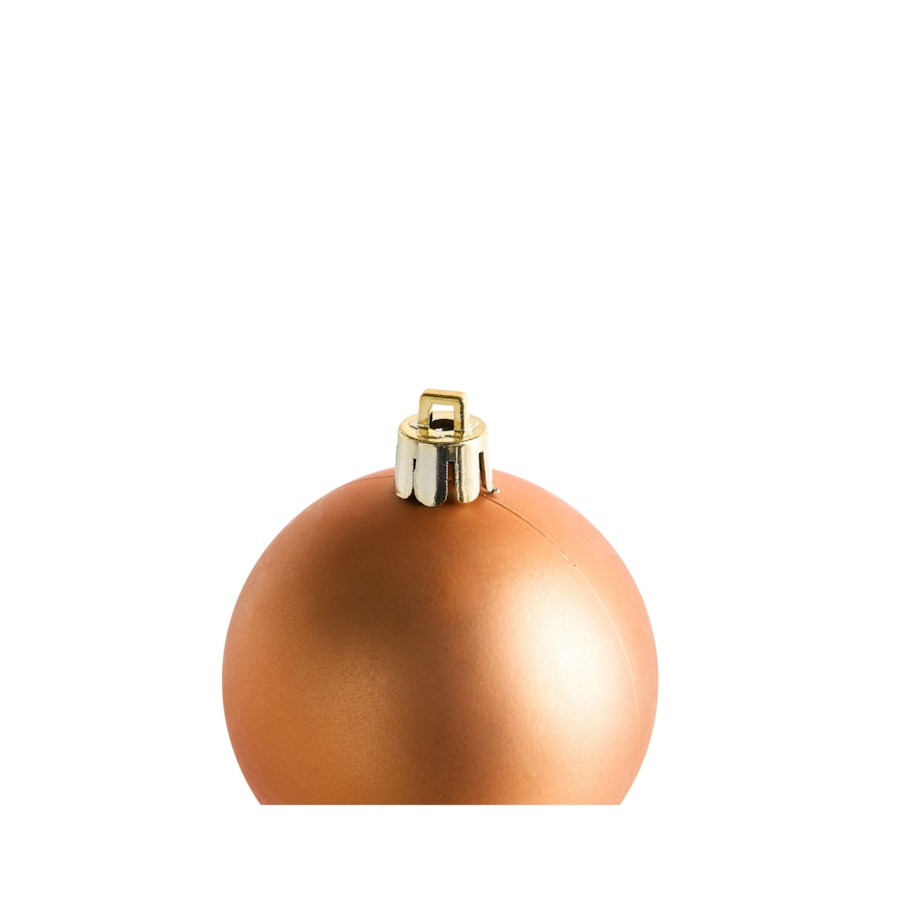 Zestaw 60 bombek LOVATNET Miedziany