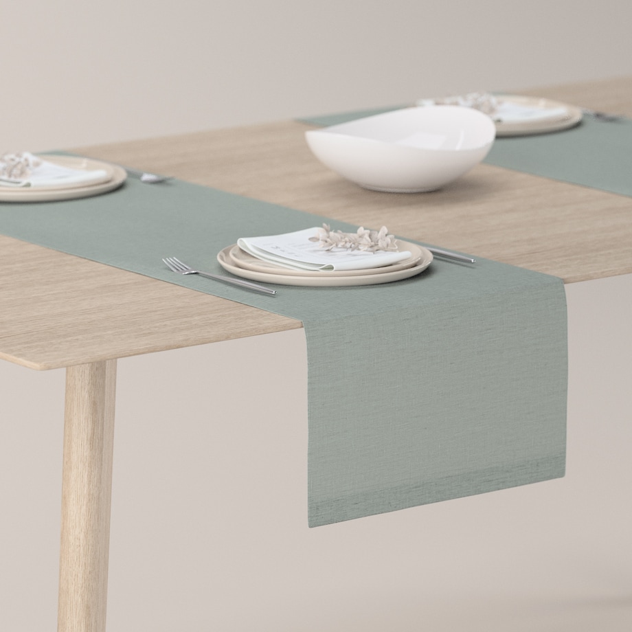 Bieżnik prostokątny 40x130 jasny szary