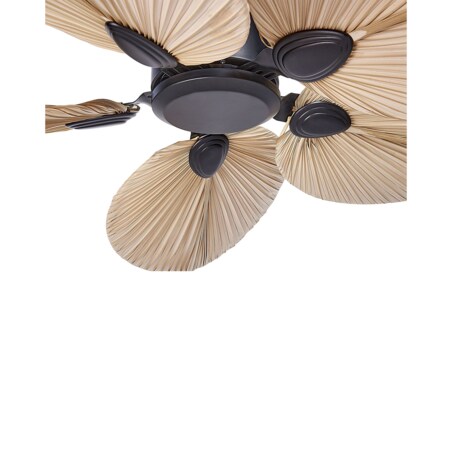 Wentylator sufitowy czarny z naturalnym MAMMOTH