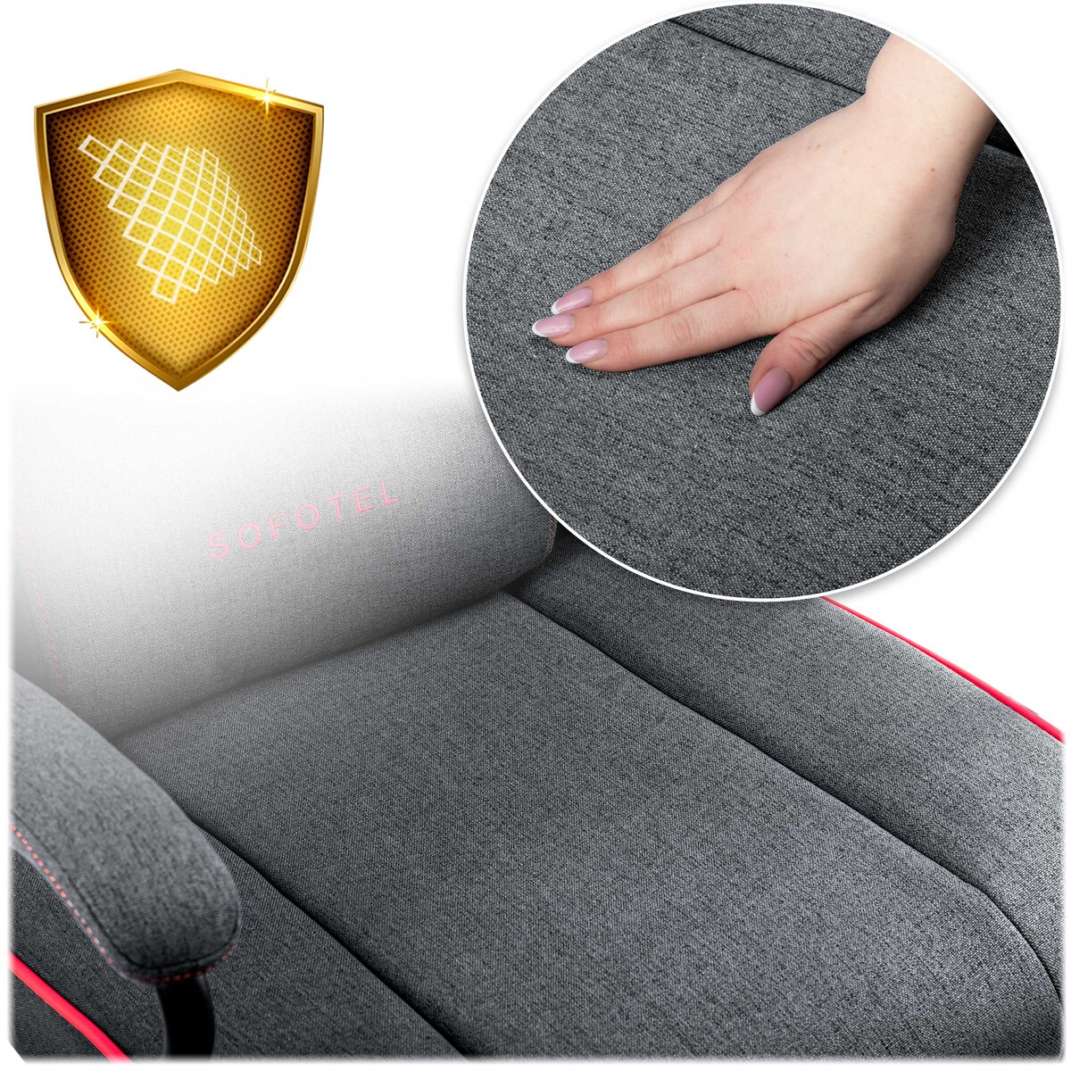 Fotel biurowy obrotowy krzesło biurowe Sofotel Werona