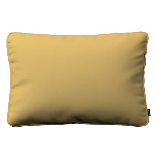 Poszewka Gabi na poduszkę prostokątna 60x40 zgaszony żółty