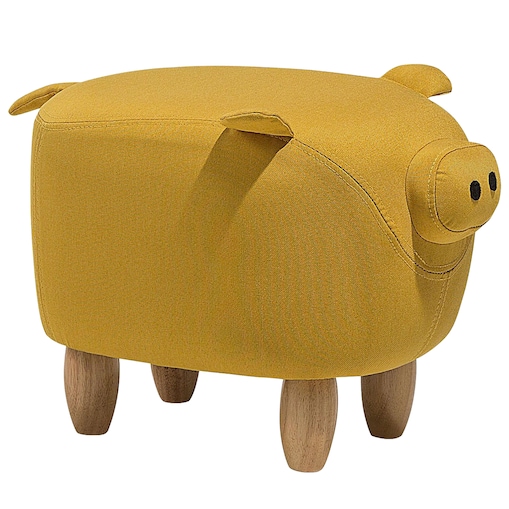 Pufa zwierzak PIGGY Żółty Świnka