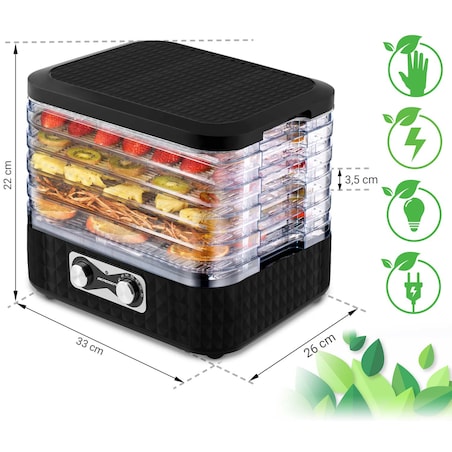 Suszarka do grzybów, owoców i warzyw TERMOOBIEG 369200 Berdsen