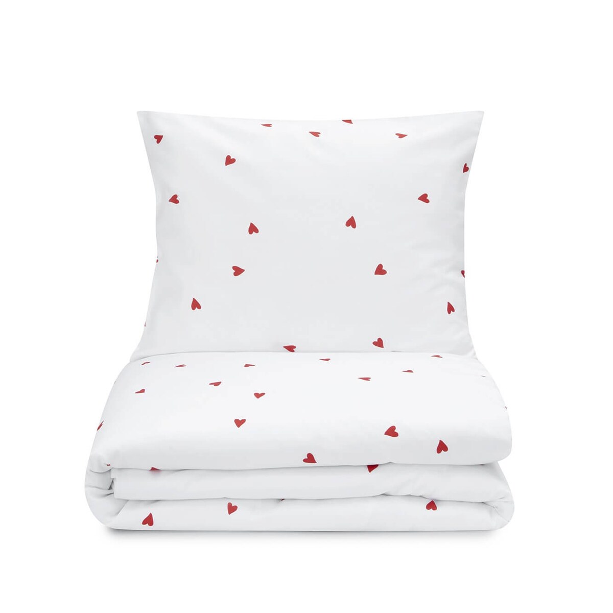 Pościel Serduszka 160/200 + 2 x 70/80 cm