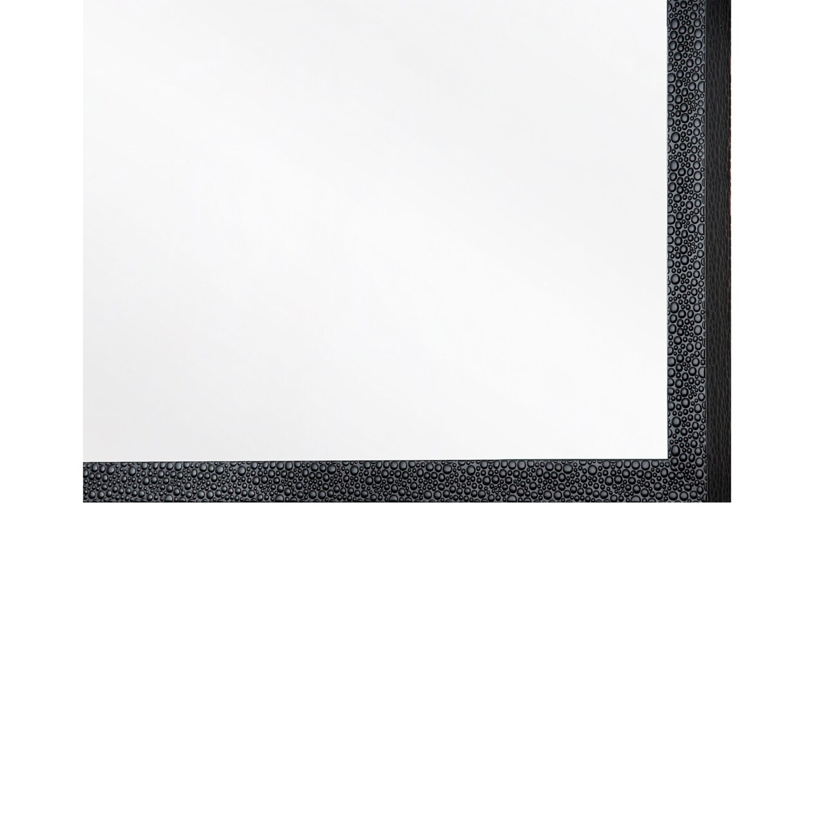 Lustro ścienne 60 x 90 cm czarne MORLAIX