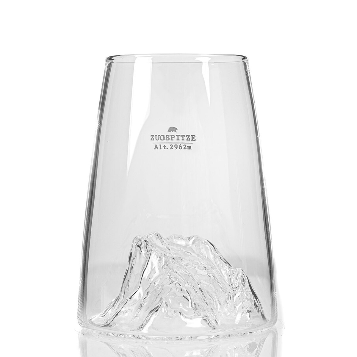 Szklanka Long Drink - Topographic - Zugspitze