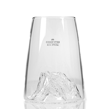 Szklanka Long Drink - Topographic - Zugspitze