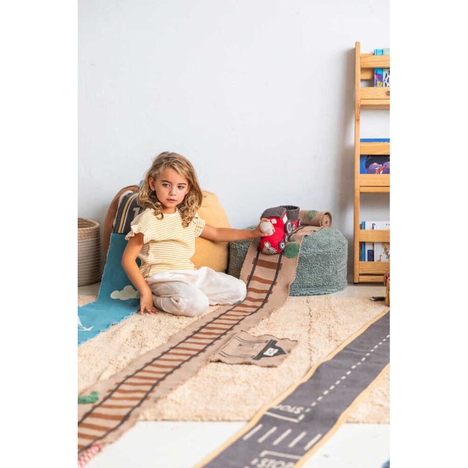 Ride&Roll Miękka Zabawka Pociąg z 4-metrową drogą Lorena Canals