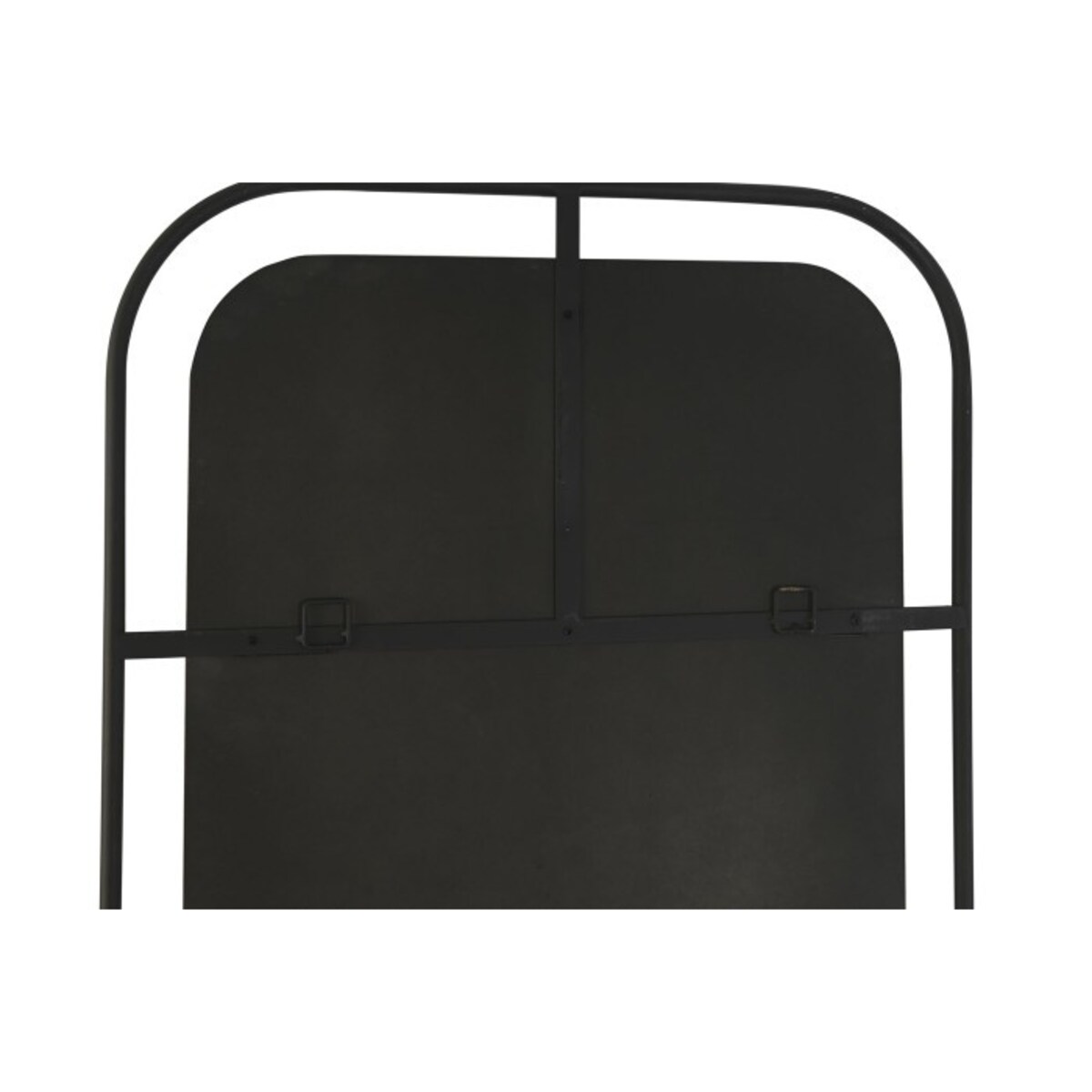 Duże lustro w metalowej ramie 73x2x195 cm