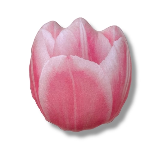 Poduszka kwiat mały Tulipan jasnoróżowy