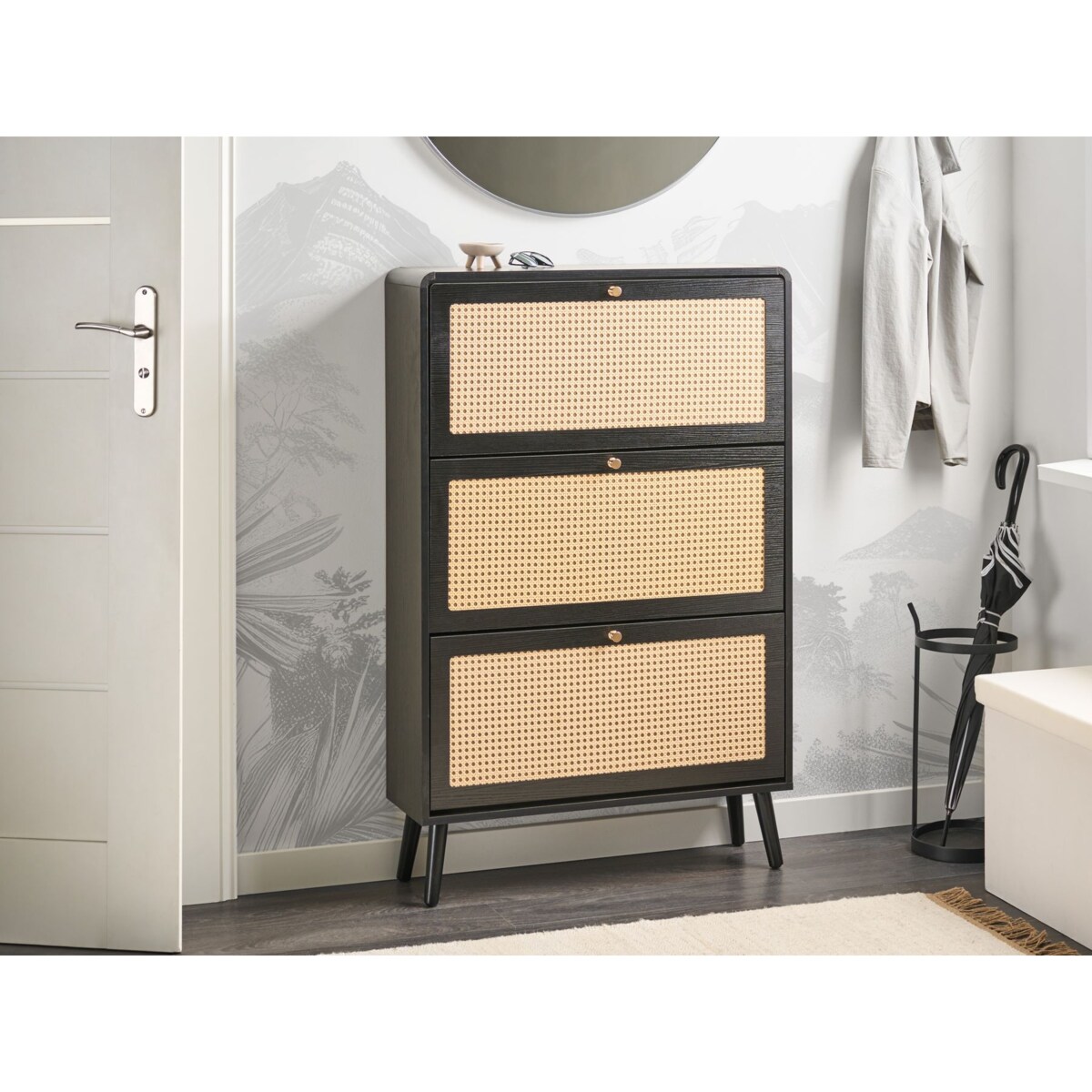 Szafka na buty MOURA Czarny