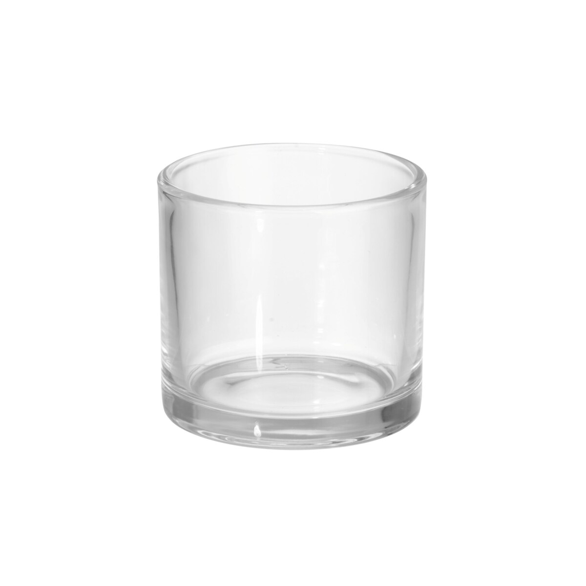 Słoik na waciki LINA, szkło i bambus