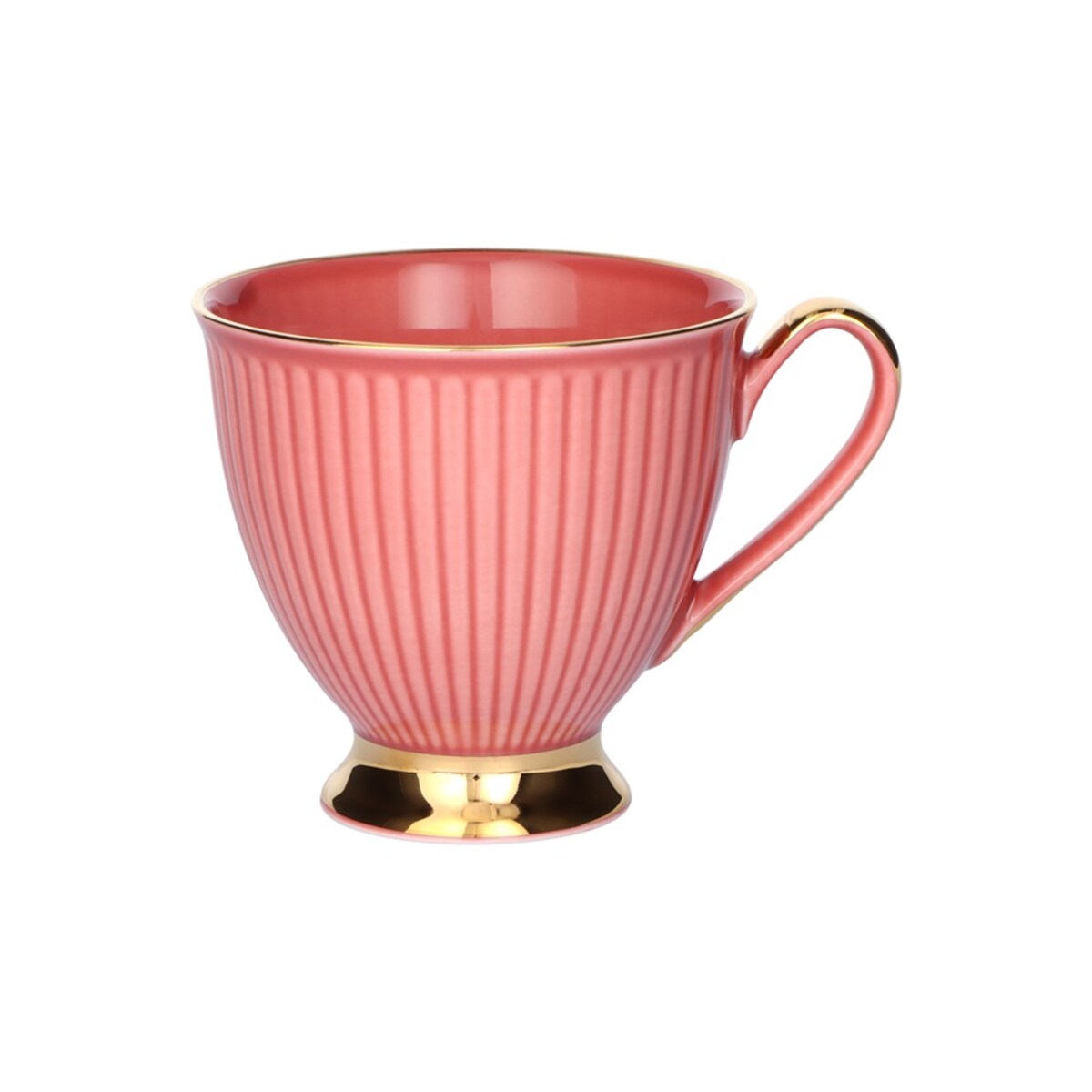 Filiżanka 250 ml ze spodkiem Dalia Koral GZ04