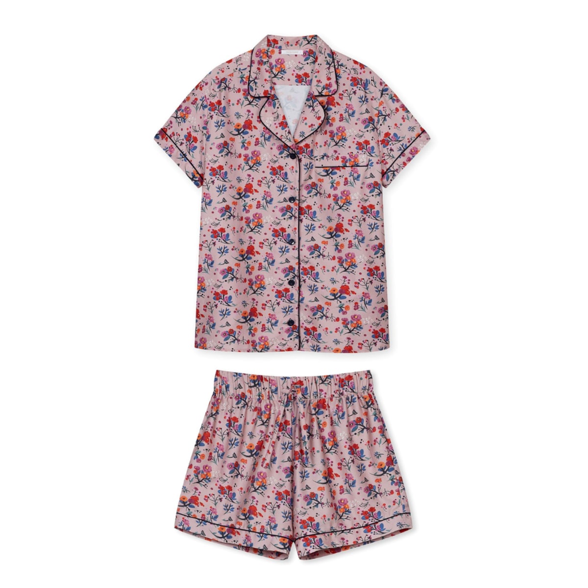 Piżama Angielski pokoik krótka XS