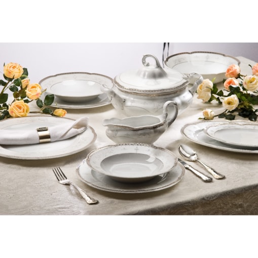 Zestaw talerzy dla 6 osób 18 el. Bolero Vera E361