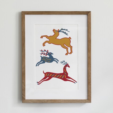 Plakat Renifery 30x40cm