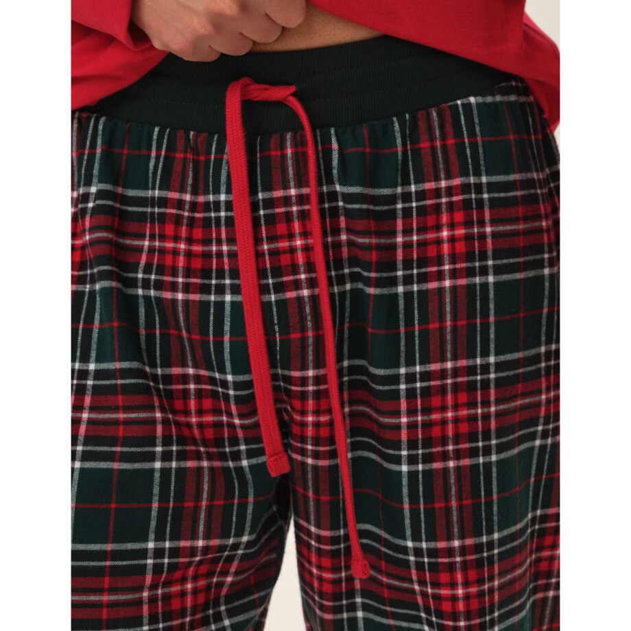 Piżama Honest 41914-33X Czerwona Czerwony, XL