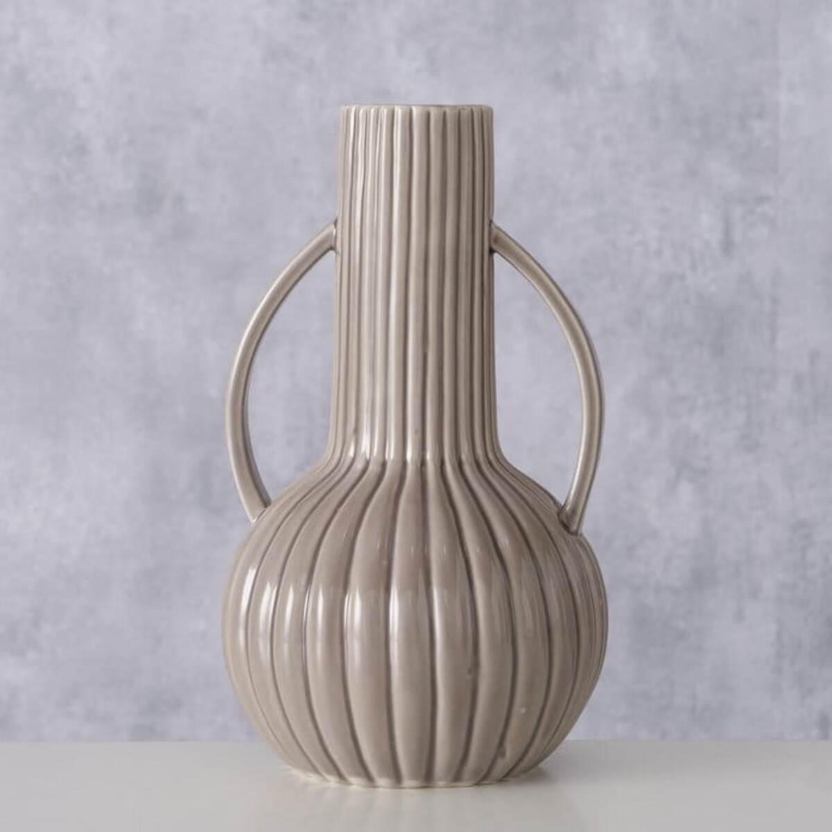 Wazon Porcelanowy Pilarus 21 cm Zielony Flakon na Kwiaty Cięte Ozdobny