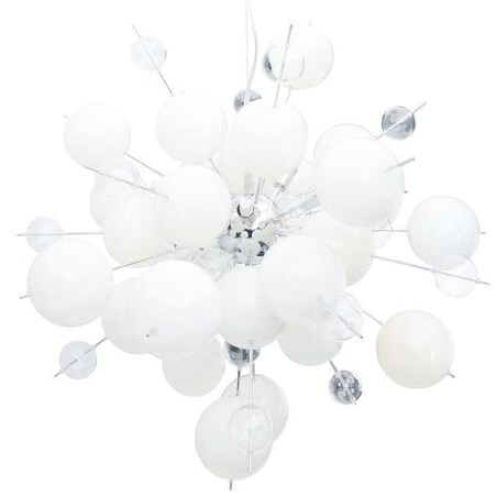 LAMPA wisząca EXPLOSION 7026423 Nave dekoracyjna OPRAWA zwis kulki bubbles bombki białe