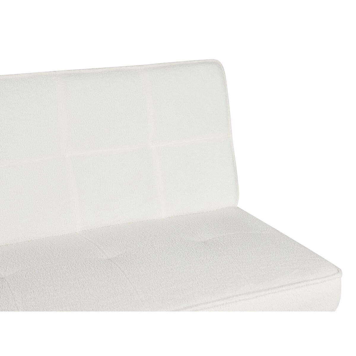 Sofa rozkładana boucle biała HASLE