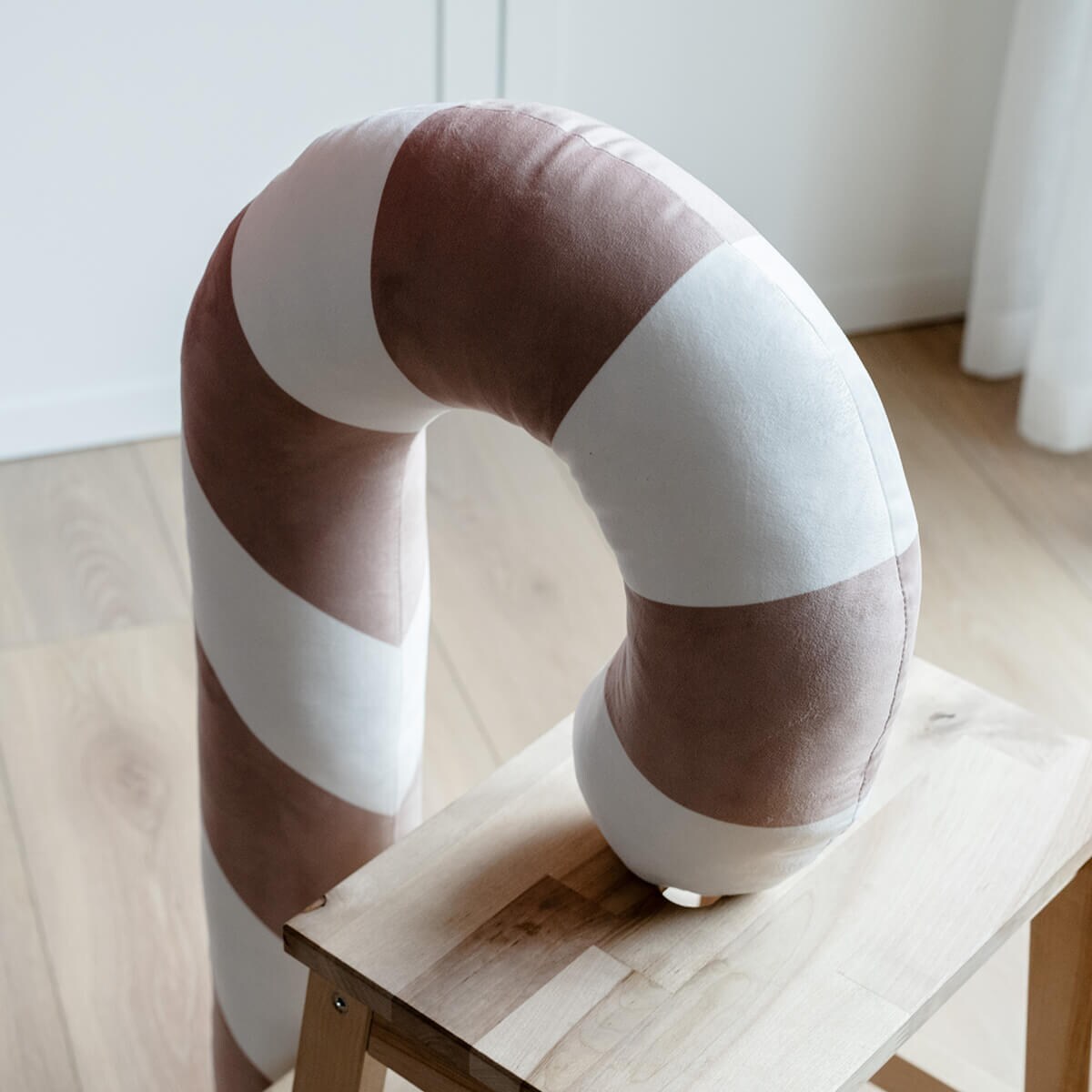 Poduszka XMAS wzór XM21 | Piaskowa laska cukrowa XXL