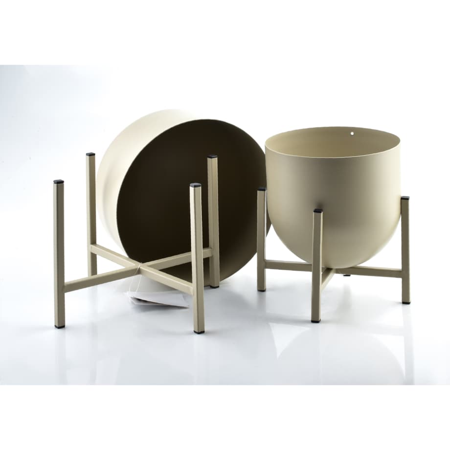 SWEN BEIGE Komplet 2 osłonek 24xh26cm/18.5xh21cm