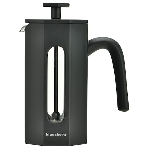 Zaparzacz do kawy herbaty 0.35L French Press czarny KLAUSBERG
