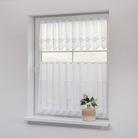 Zazdrostka żakardowa Heart wys.70 cm na metry 130x0