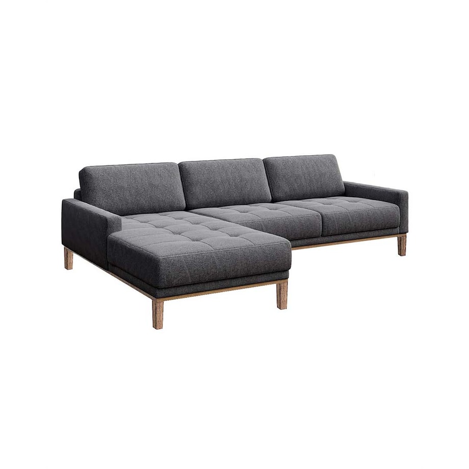 Sofa narożna Musso - ciemnoszara