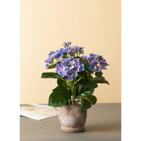 DONICA Z LIŚĆMI betonowa beżowa śr. 12cm