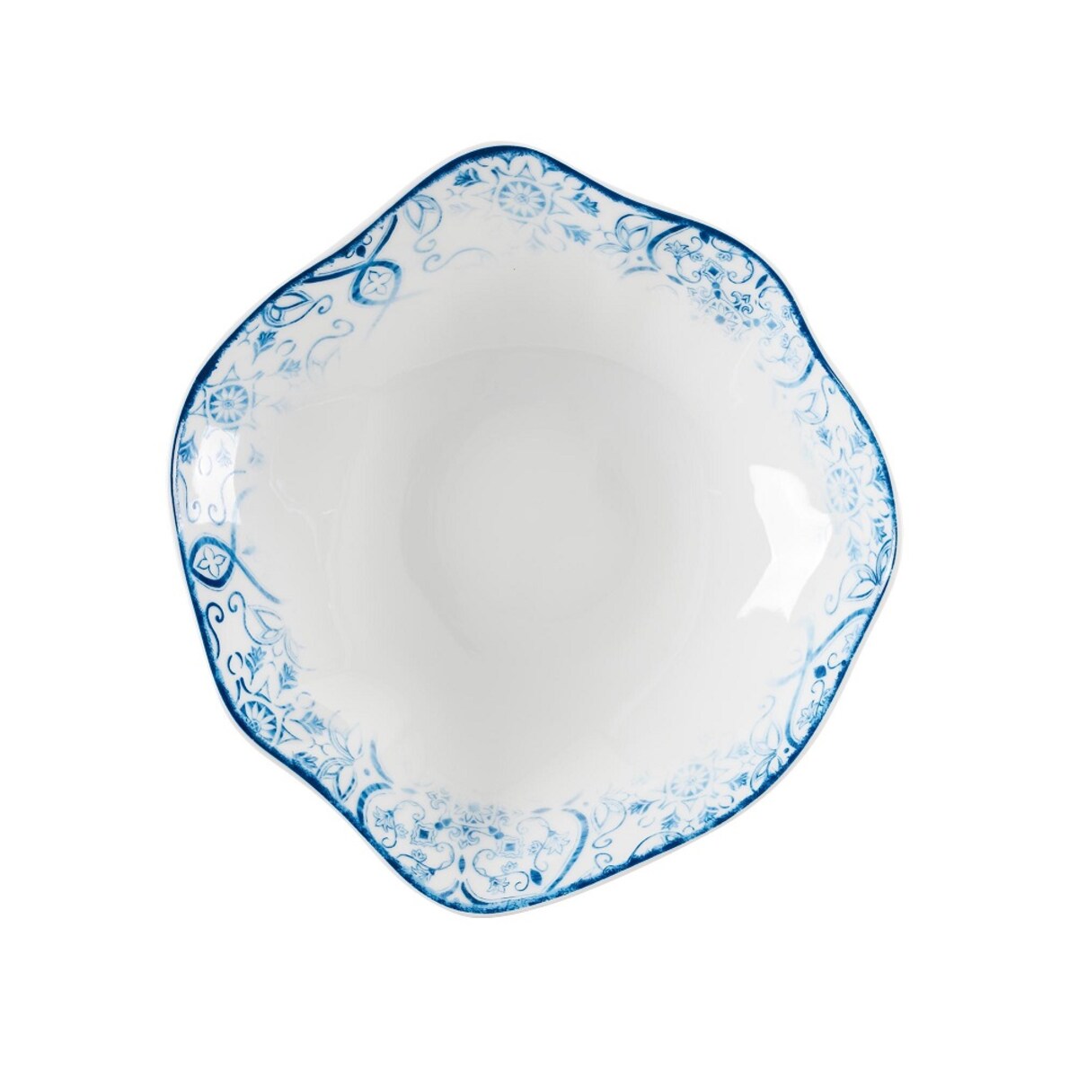 Zestaw 2 talerzy głębokich 23 cm Stone Age Greckie Wakacje LU13 (1234)