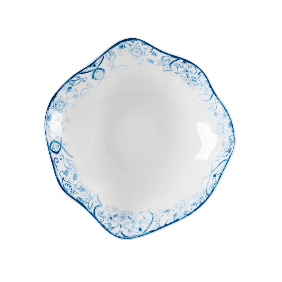 Zestaw 2 talerzy głębokich 23 cm Stone Age Greckie Wakacje LU13 (1234)