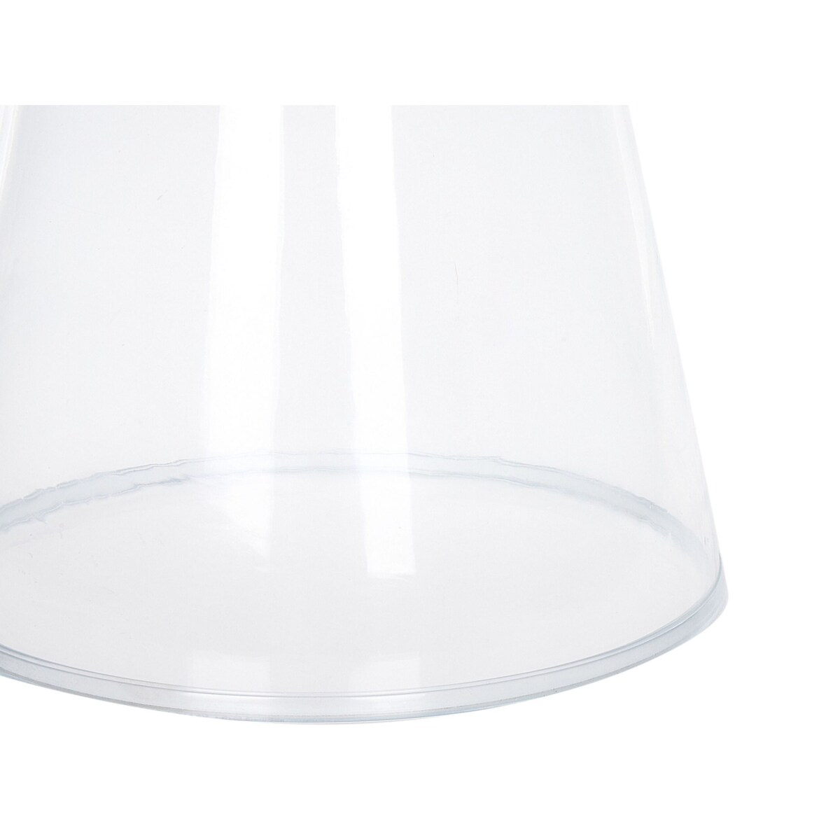 Stolik pomocniczy szklany przezroczysty LAGUNA