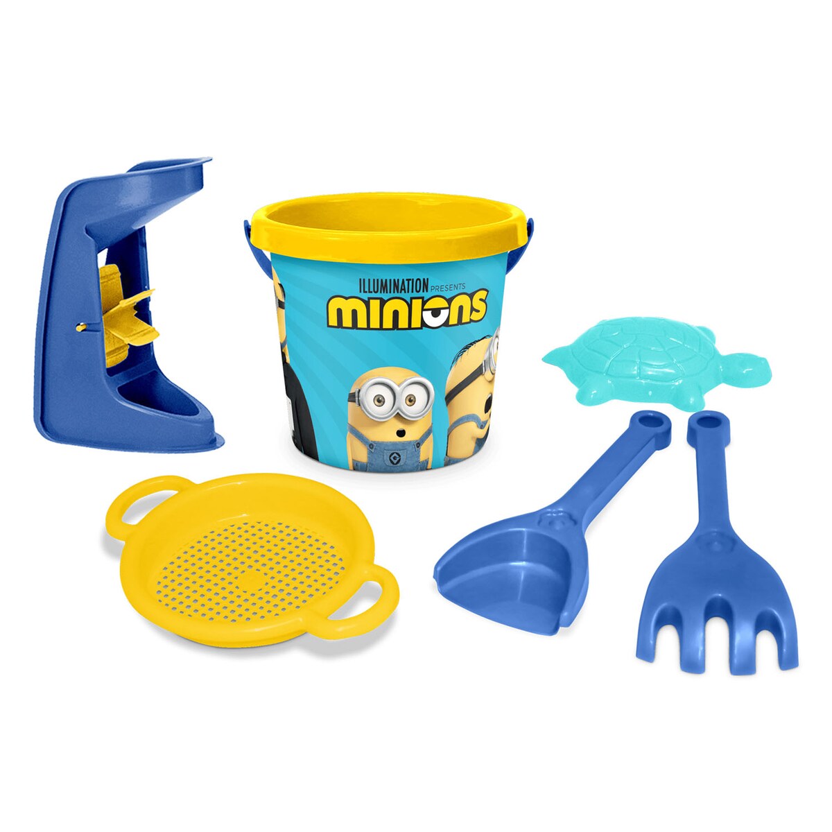Minions komplet do piasku 6 el. mały