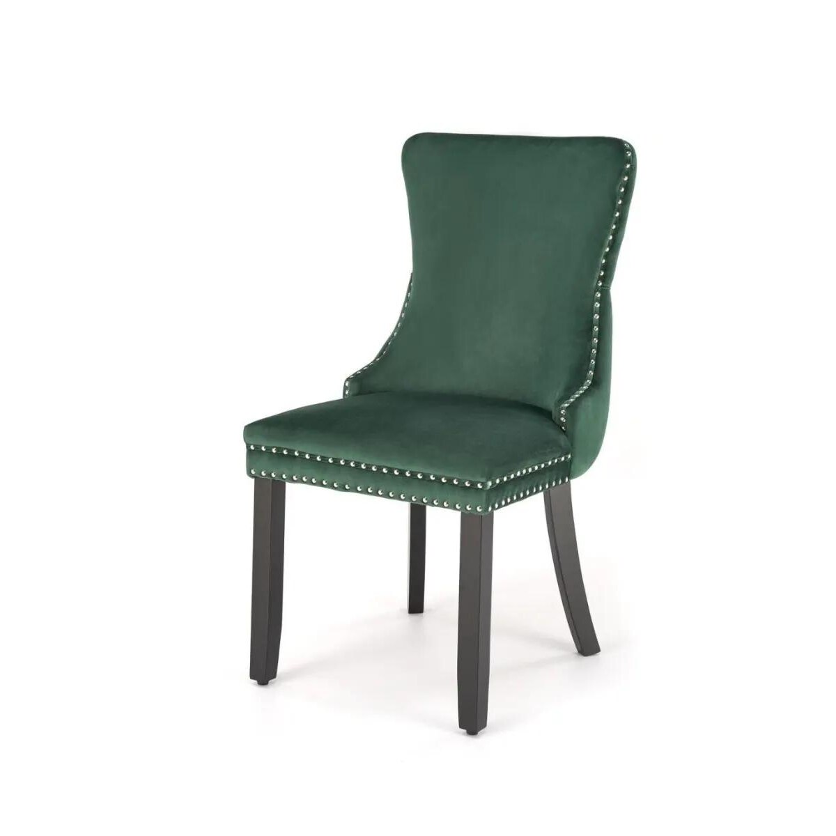 Krzesło tapicerowane ALDA zielone