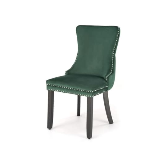 Krzesło tapicerowane ALDA zielone