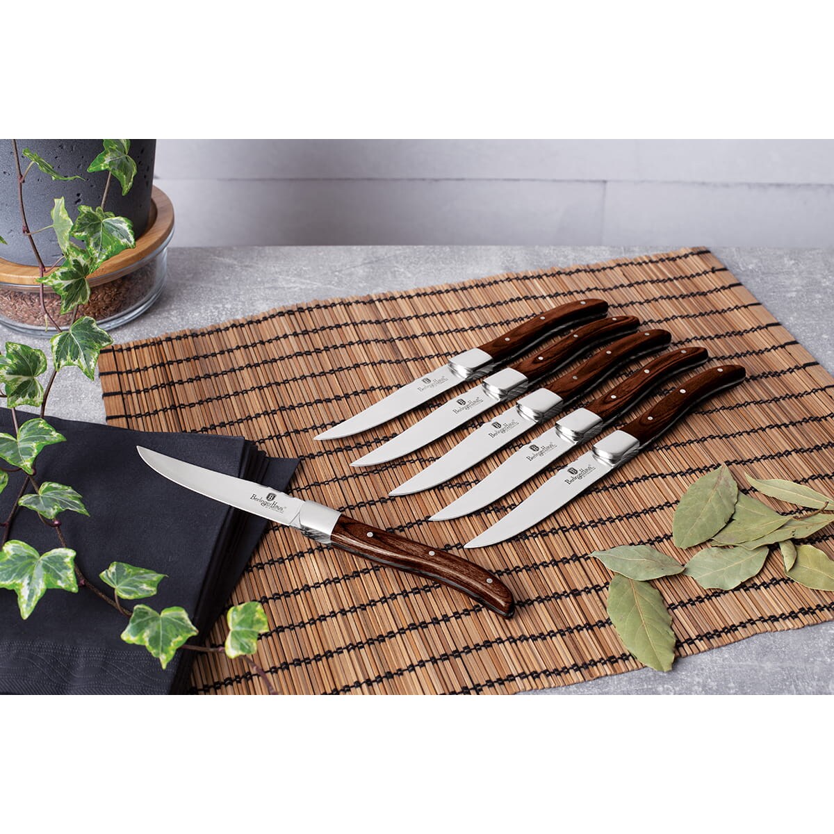 Zestaw noży do steków 6 sztuk BERLINGER HAUS