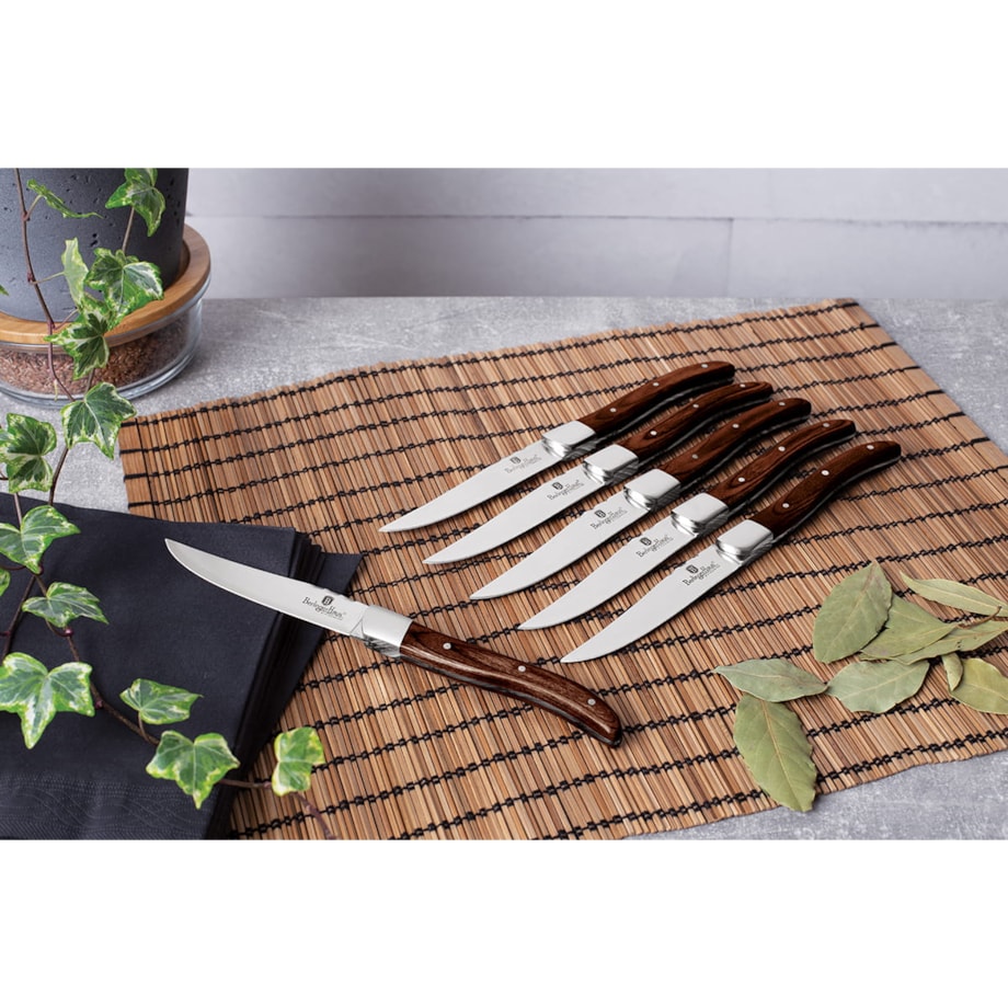 Zestaw noży do steków 6 sztuk BERLINGER HAUS