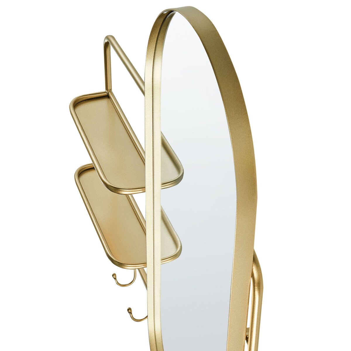 Lustro ścienne 80 cm Złoty BRION