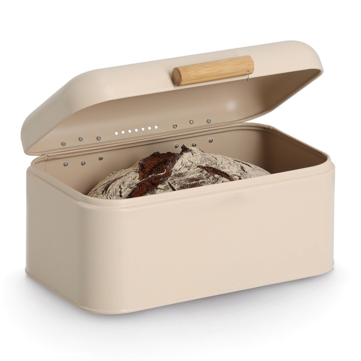 Chlebak metalowy ZELLER, 30 x 20 x 15 cm