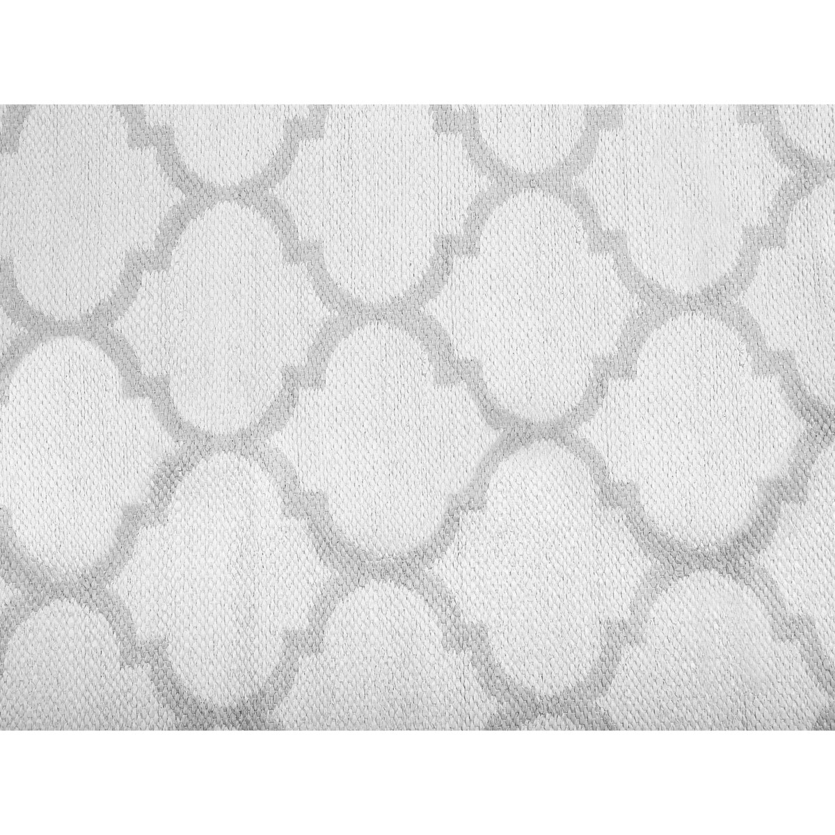 Dywan zewnętrzny dwustronny 140 x 200 cm szary AKSU