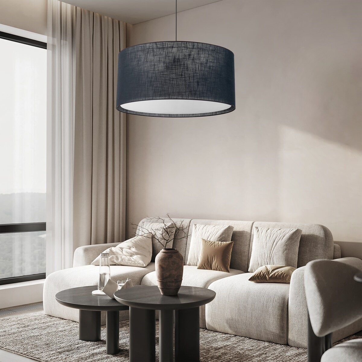 Nowoczesna lampa wisząca Largo Black 11486 TK Lighting