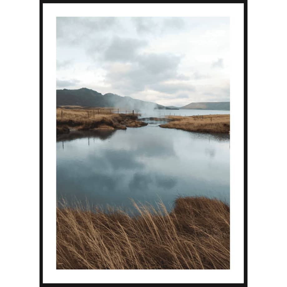 Poster Story, Plakat, Obraz - Trawa Morska nad Jeziorem, wymiary 70 x 100 cm