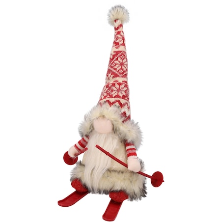 Skrzat świąteczny na sankach ozdoba na święta