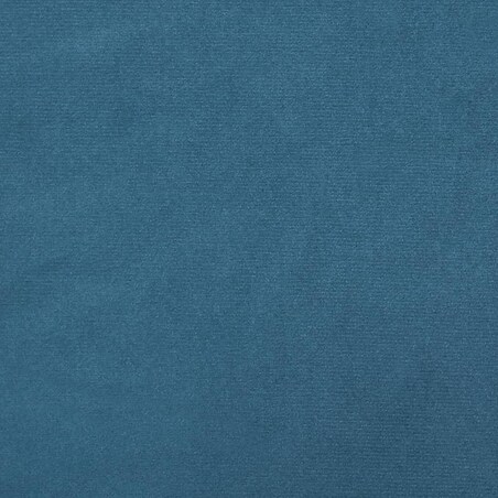 vidaXL Poduszka na wezgłowie, niebieska, 200 cm, aksamitna