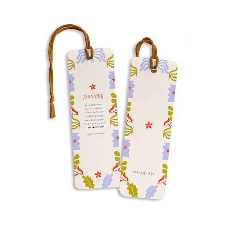 Zakładka do książki, plannera – szczęście