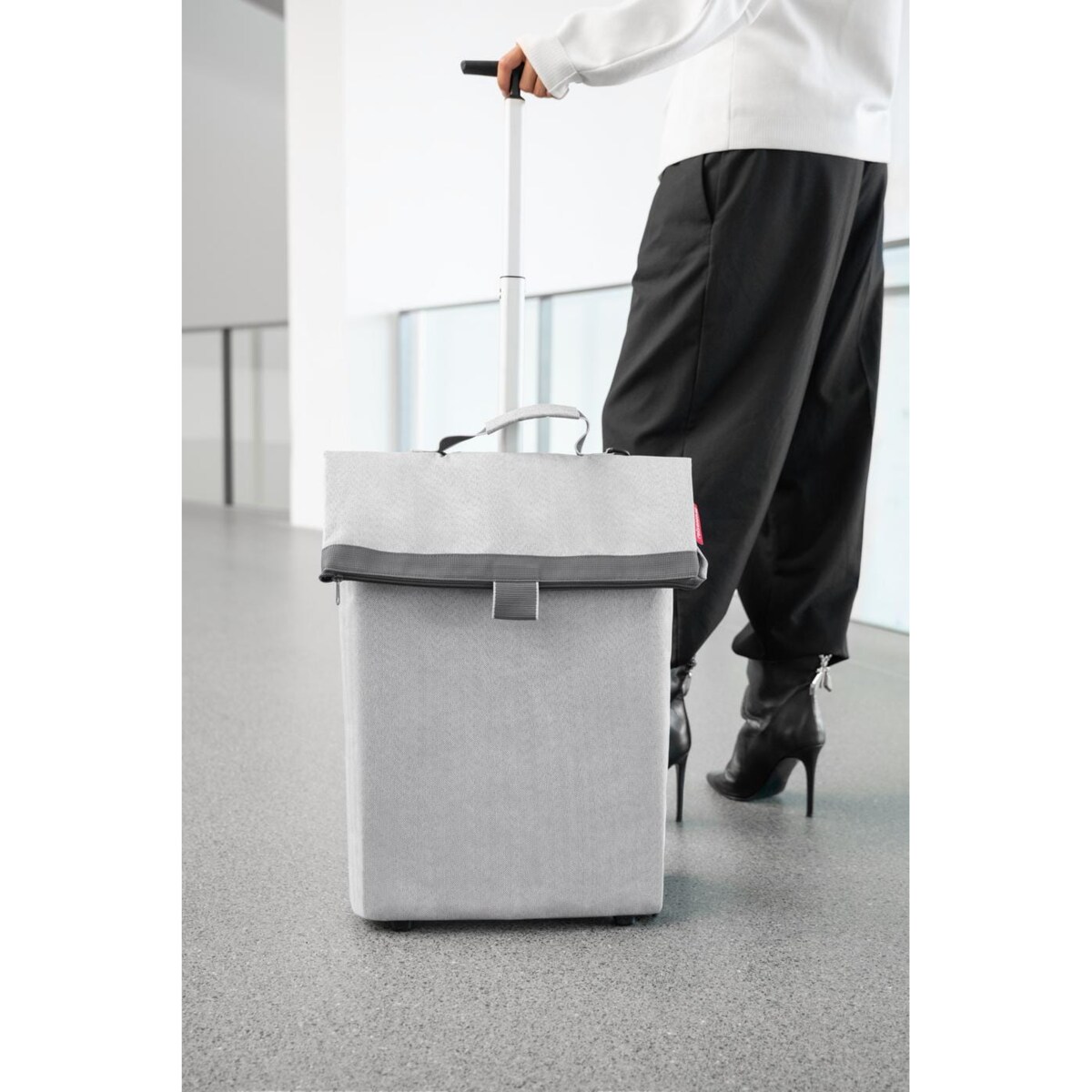 Wózek TROLLEY M, herringbone grey